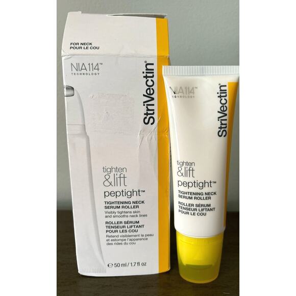 StriVectin Peptight Tightening Neck Serum Roller, 1.7 fl. oz. Tighten & Lift NIB - Picture 2 of 6
